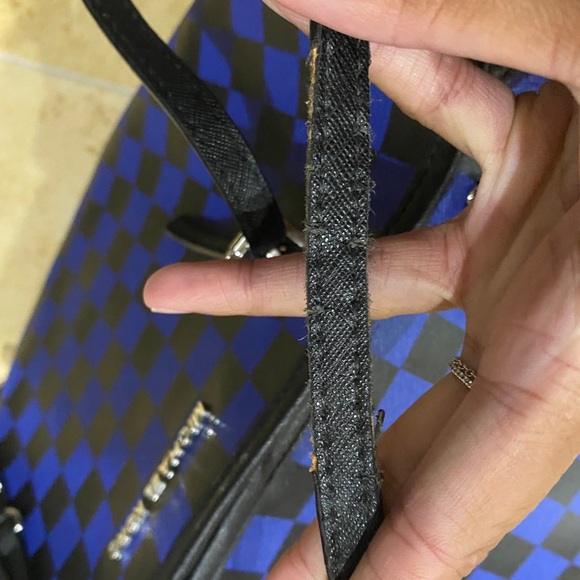 Michael Kors Jet Set Travel Checkerboard Tote - Picture 4 of 5